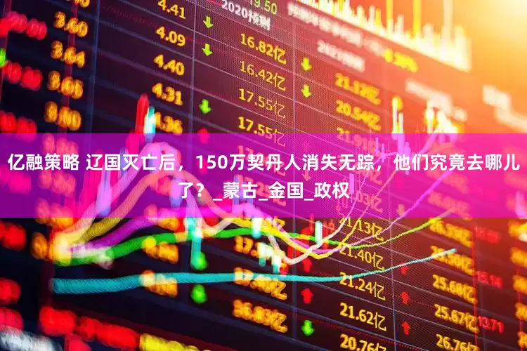 亿融策略 辽国灭亡后，150万契丹人消失无踪，他们究竟去哪儿了？_蒙古_金国_政权