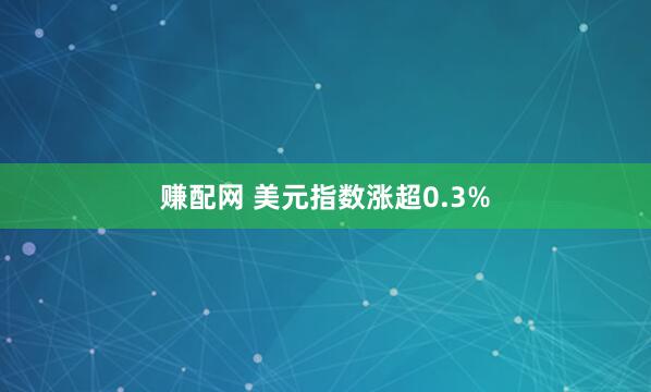 赚配网 美元指数涨超0.3%